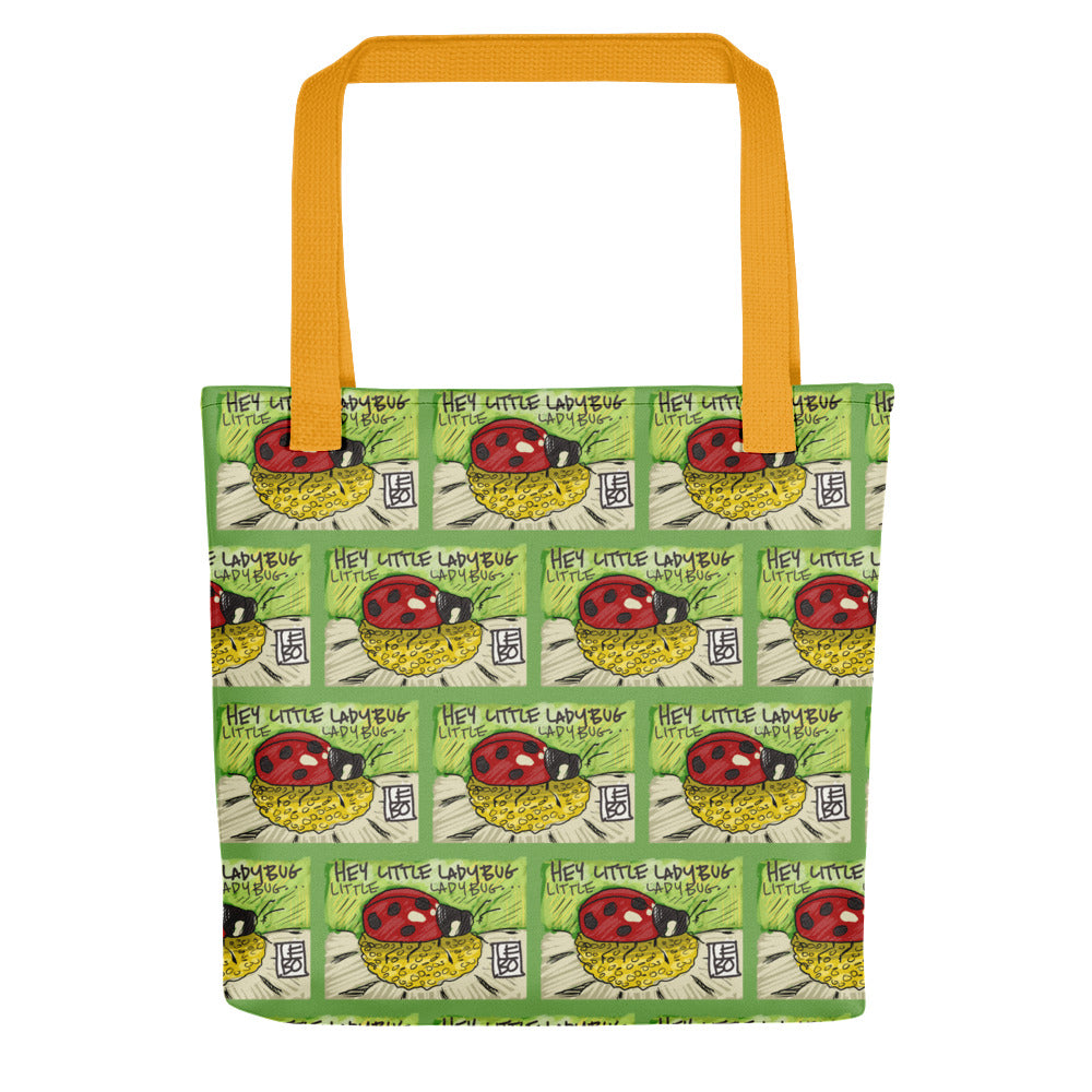 Hey Little Ladybug - Lebo Tote bag